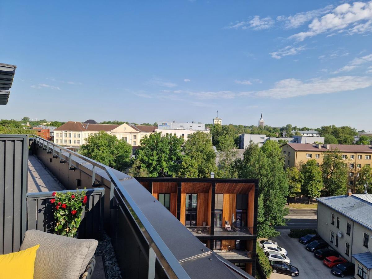 Artisa Riia Str 20A Luxury 2Br Penthouse Apartment Tartu Ngoại thất bức ảnh